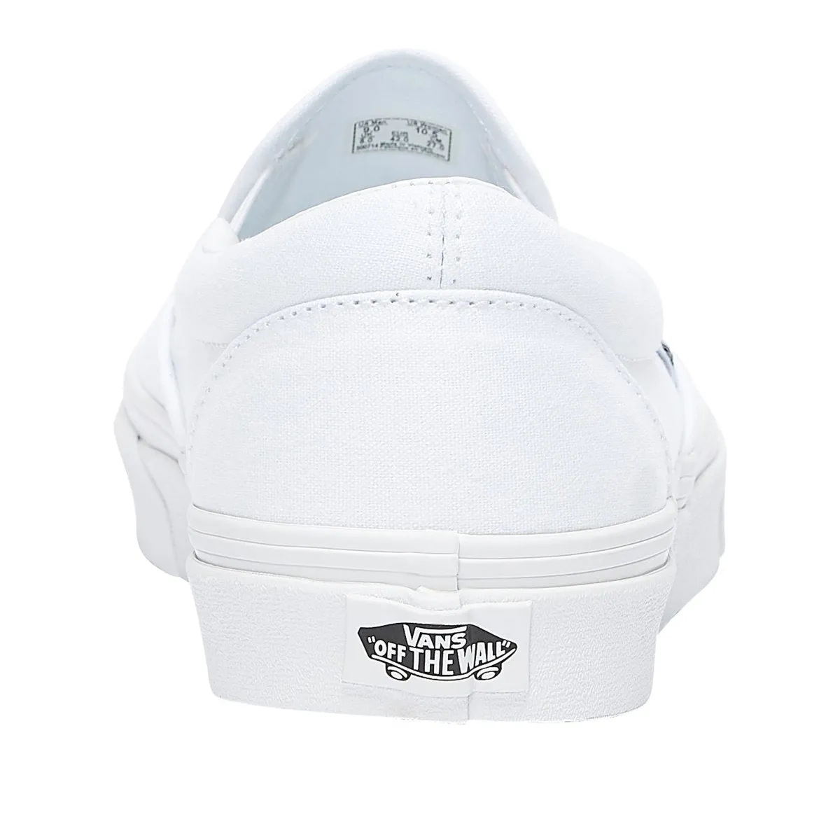 Vans Unisex Classic Slip-On in Reinweiß