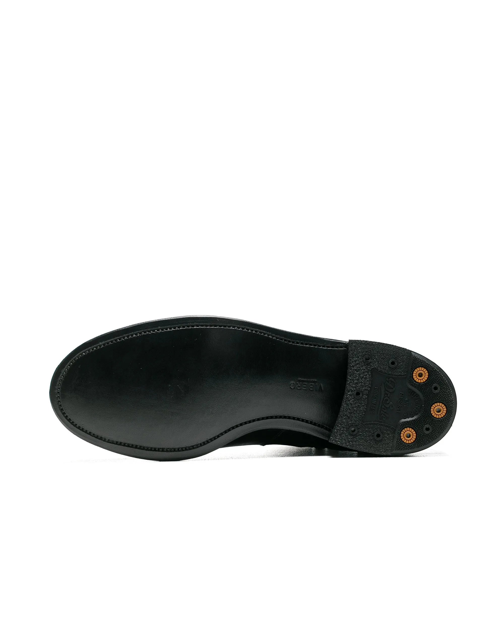 Viberg 2030CH Seitlicher Reißverschluss Stiefel Nero Gewaschenes Känguru (Vorbestellung)
