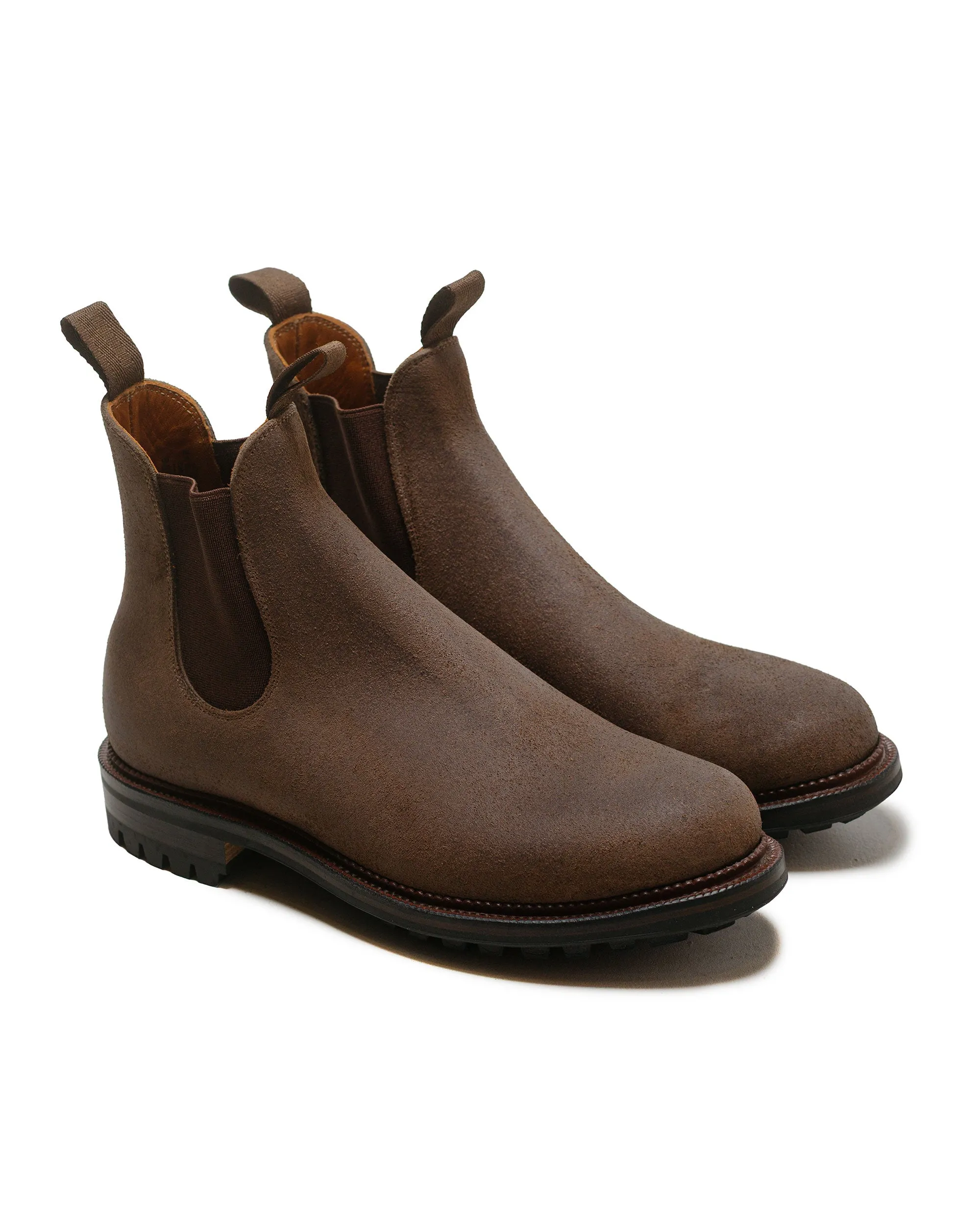 Viberg Chelsea 2030 Schokoladen-Chamois Wildleder