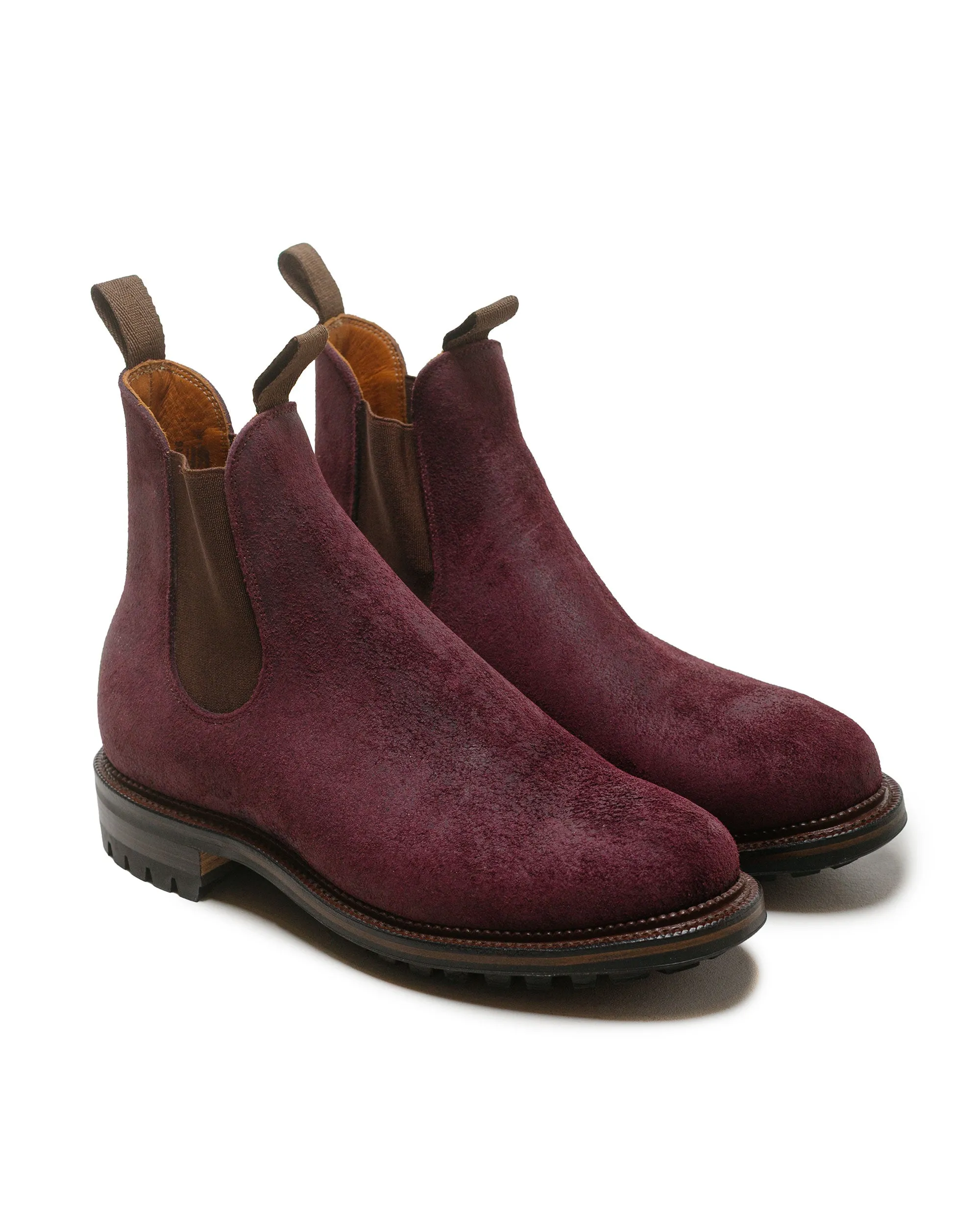 Viberg Chelsea 2030 Seltene Wein Wildleder Roughout