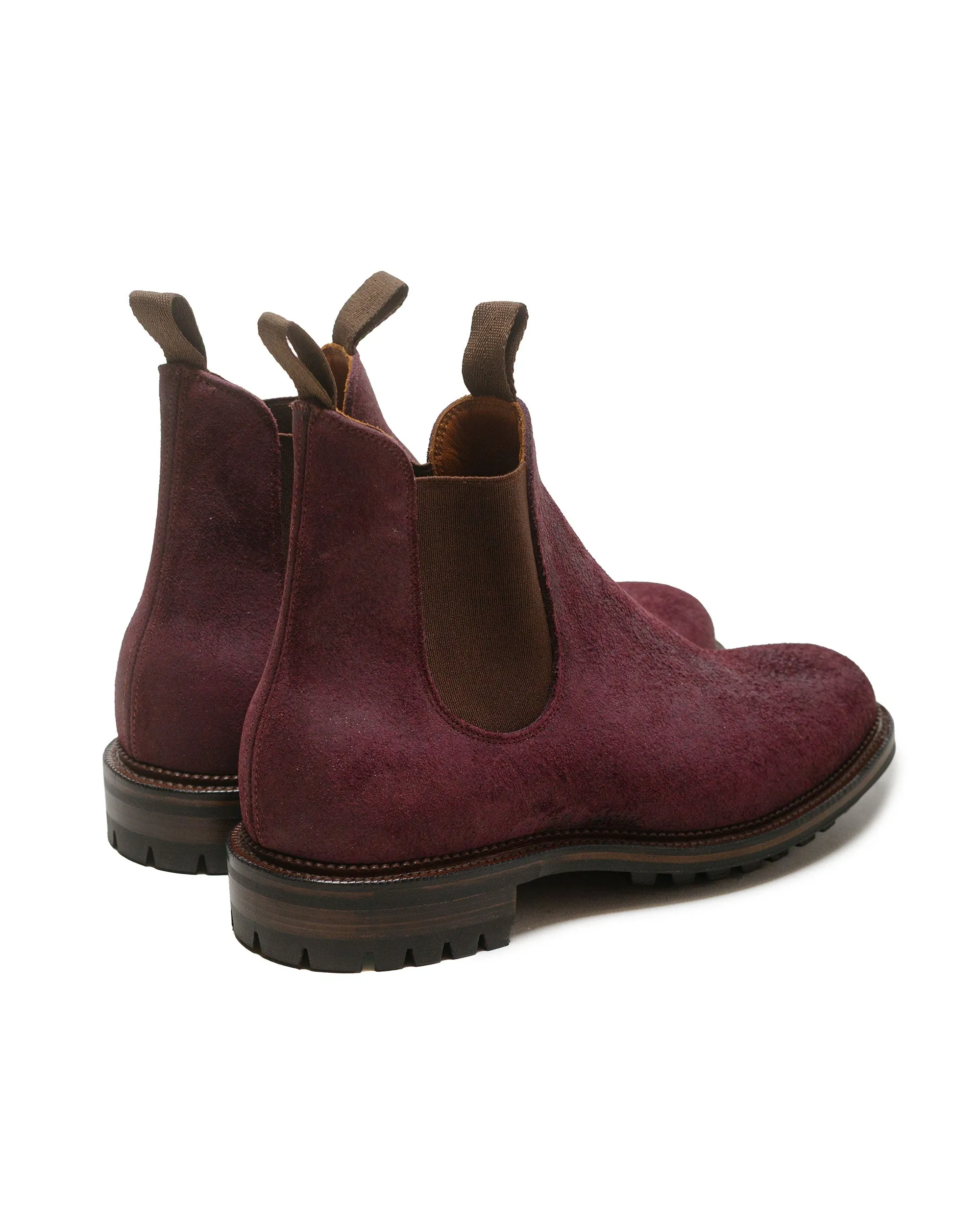 Viberg Chelsea 2030 Seltene Wein Wildleder Roughout