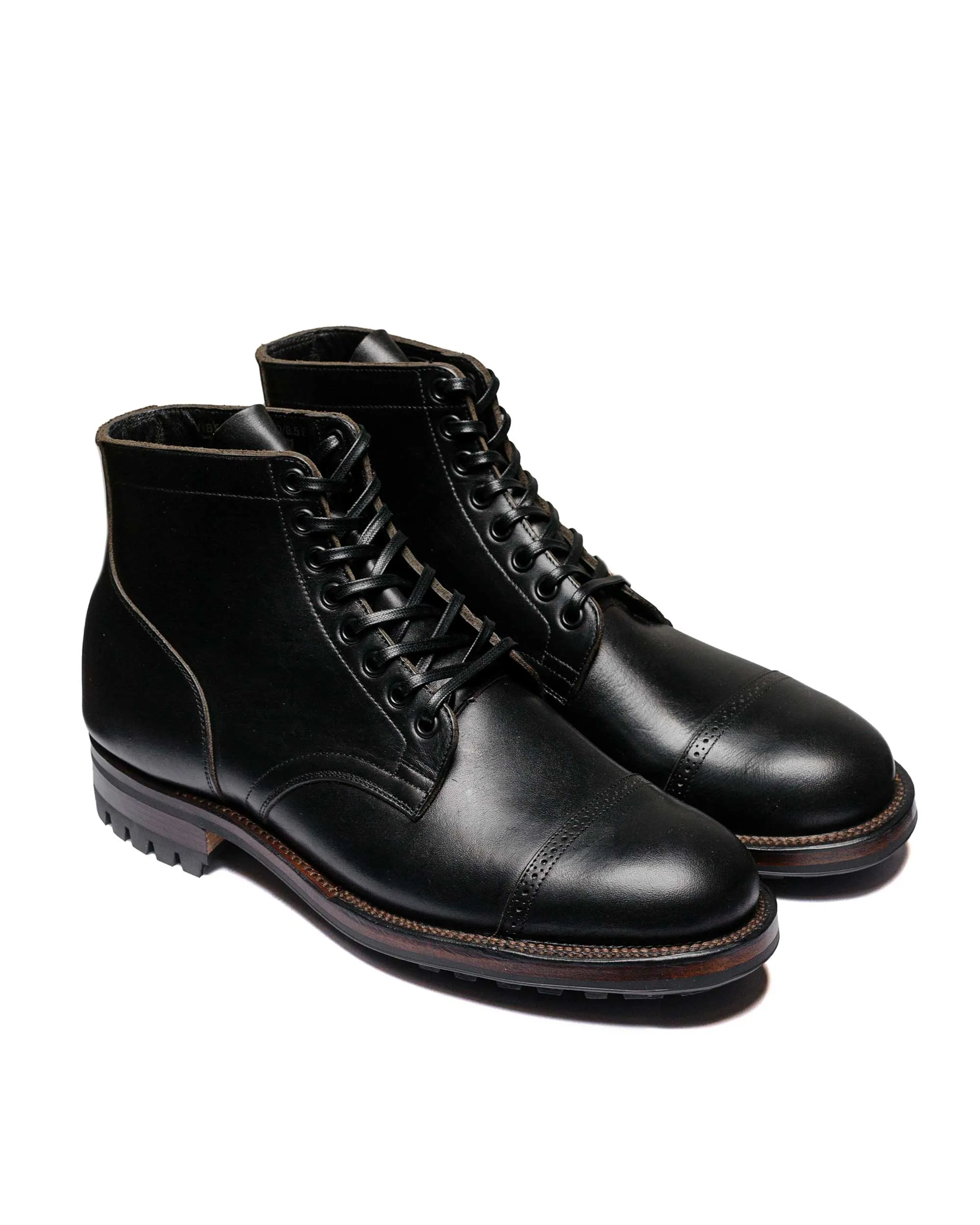 Viberg Service Boot 2030 BCT Schwarz Wollliges Chromexcel