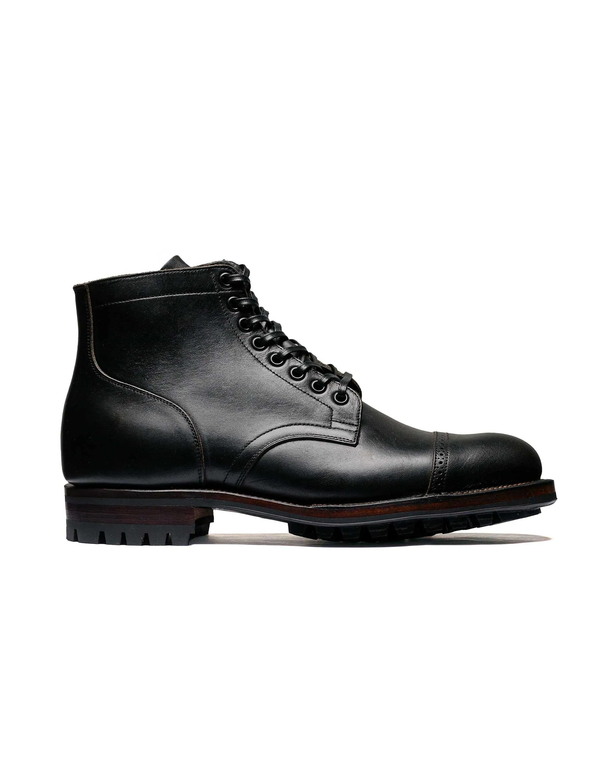 Viberg Service Boot 2030 BCT Schwarz Wollliges Chromexcel