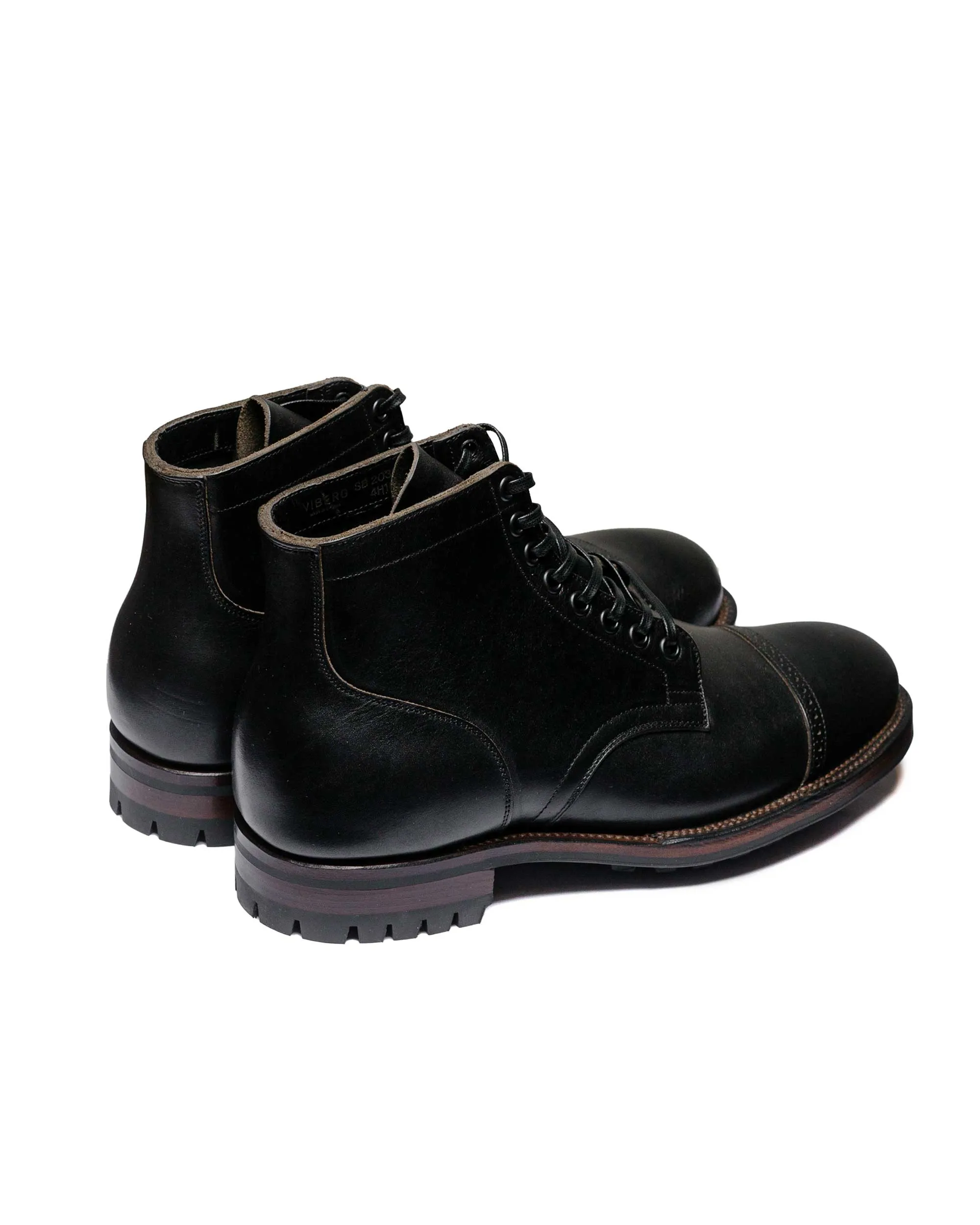 Viberg Service Boot 2030 BCT Schwarz Wollliges Chromexcel