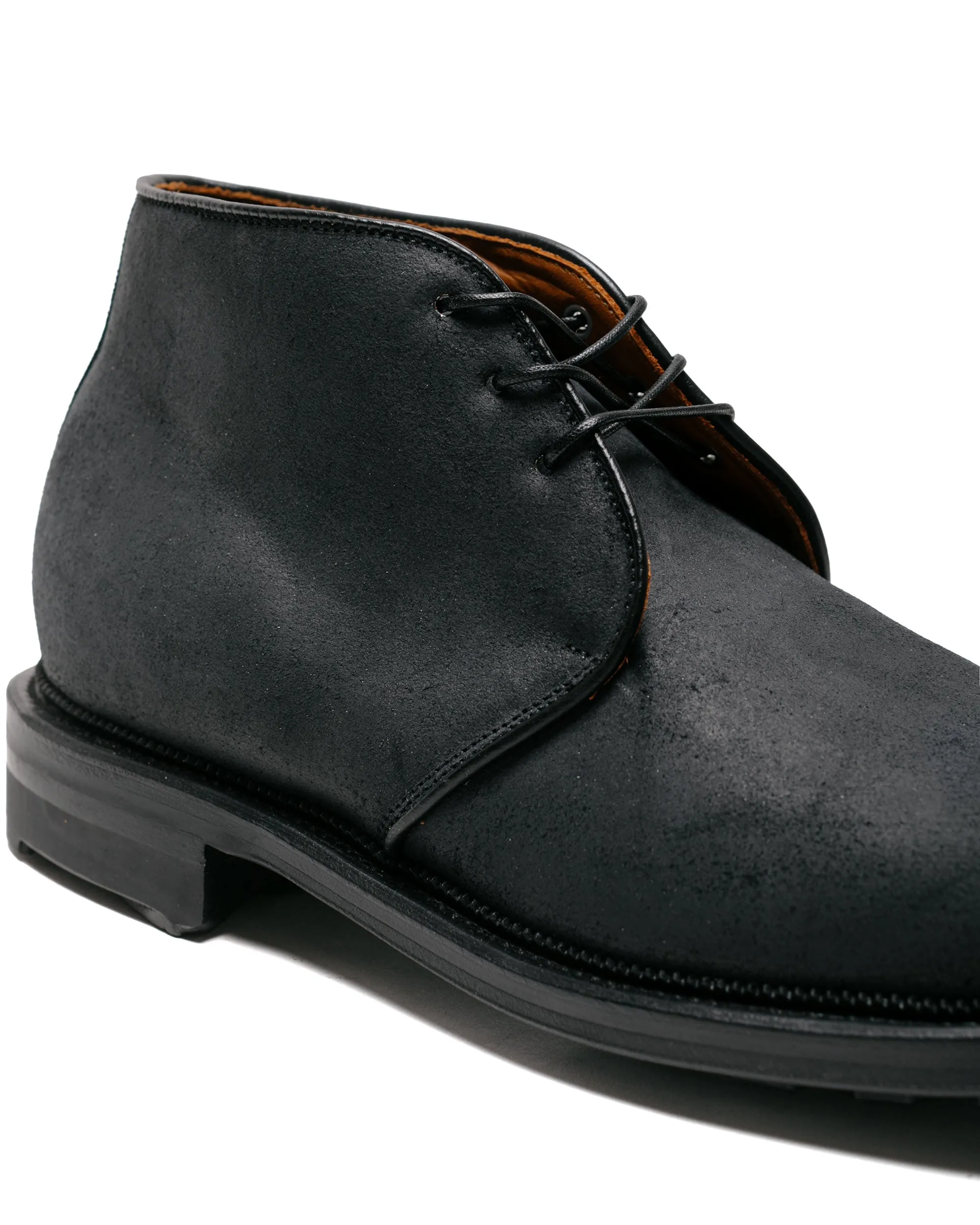 Viberg Uplands Stiefel Schwarz Waxy Commander