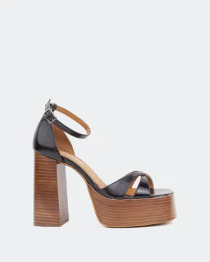 Vixen Schwarzes Leder