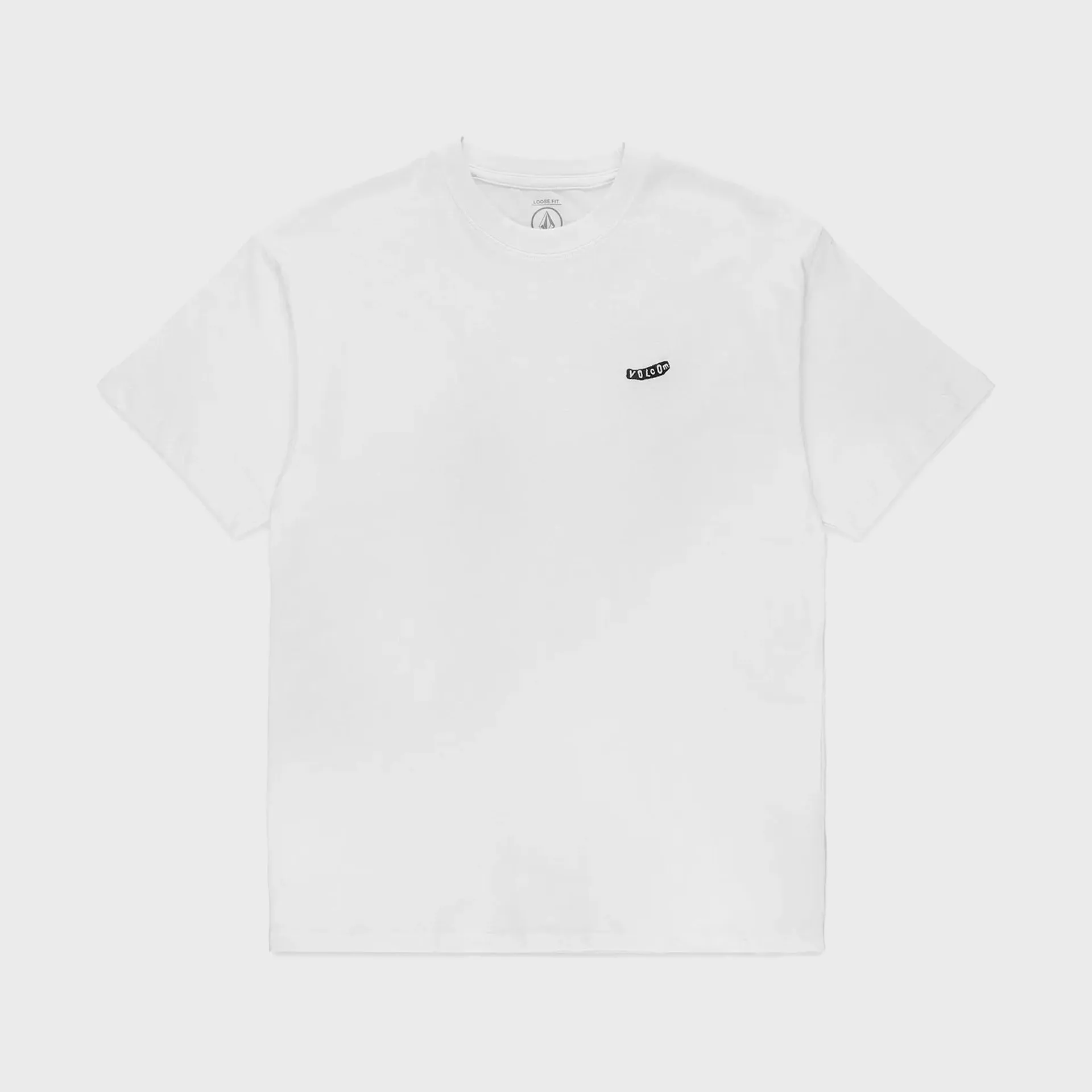 Volcom Unisex Pistol Stone T-Shirt - Weiß