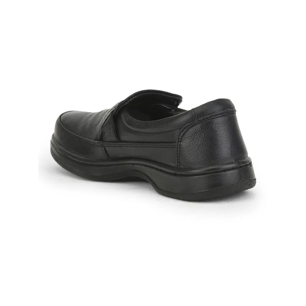 Warrior Casual Schnürsenkellose Schuhe Für Herren (Schwarz) 2078-59 Von Liberty