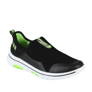 Warrior Green Schnürsenkellose Freizeitschuhe Für Männer Einfaches Gehen Von Liberty
