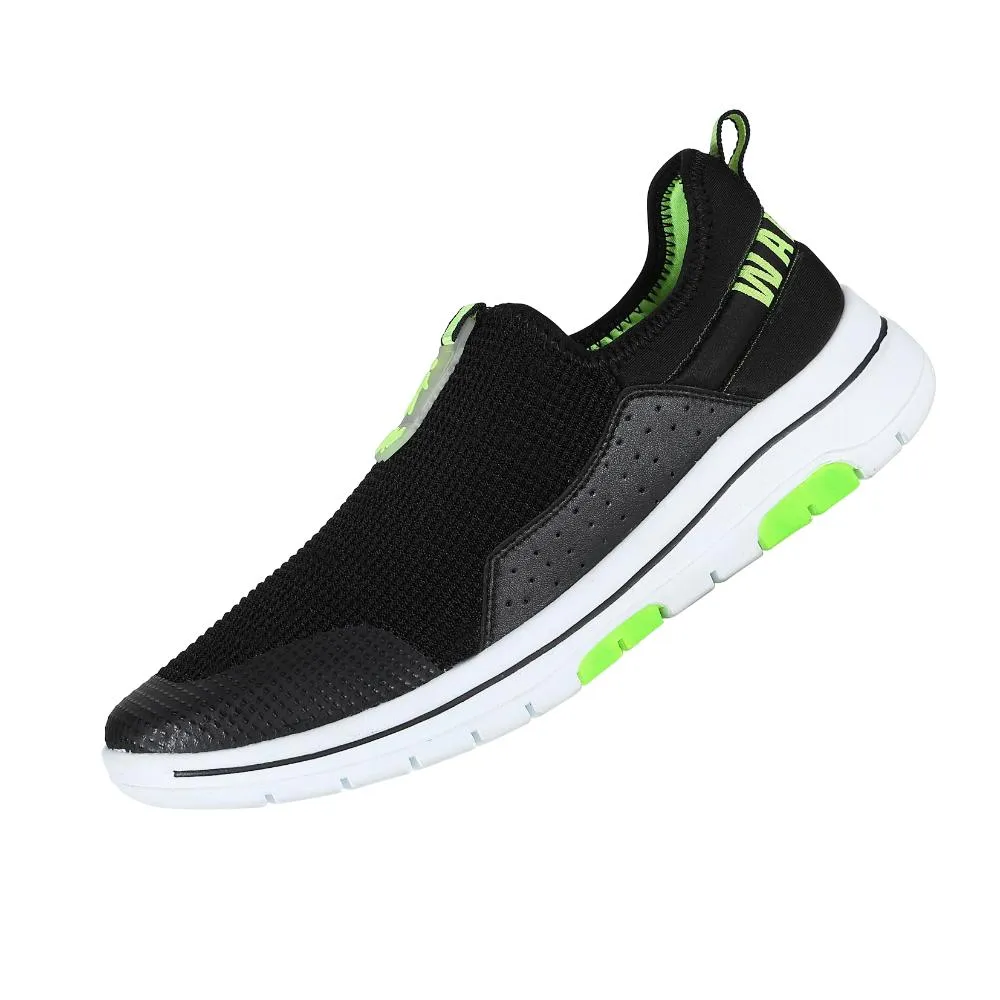 Warrior Green Schnürsenkellose Freizeitschuhe Für Männer Einfaches Gehen Von Liberty