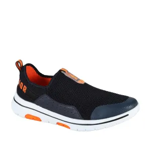 Warrior Orange Schnürsenkellose Freizeitschuhe Für Männer Einfaches Gehen Von Liberty