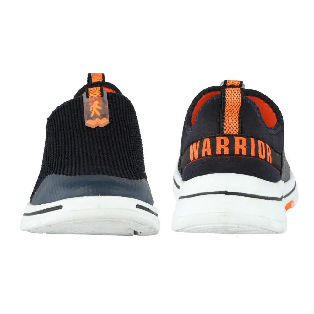Warrior Orange Schnürsenkellose Freizeitschuhe Für Männer Einfaches Gehen Von Liberty