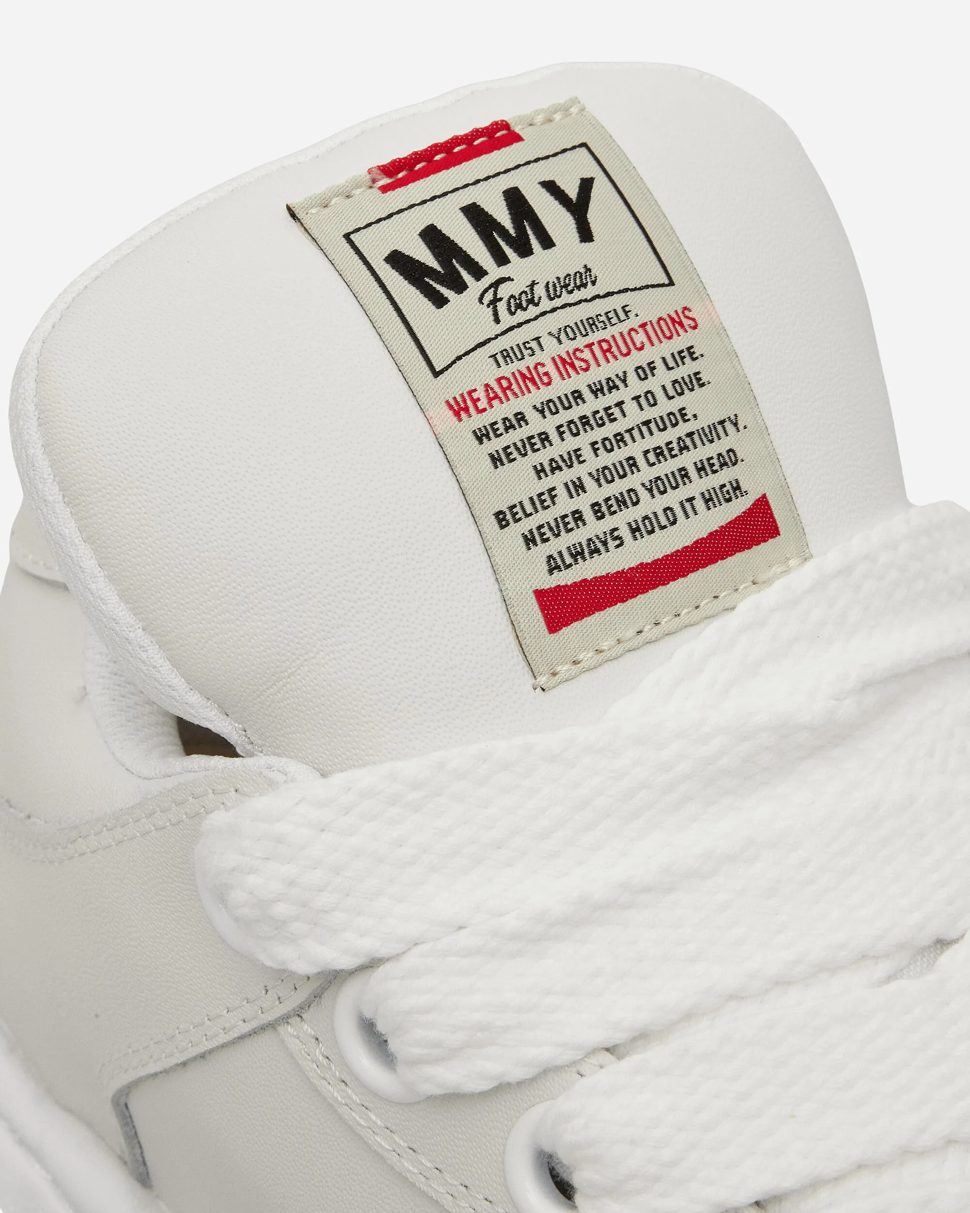 Wayne Puffer OG Sohlenleder Low Sneakers Weiß