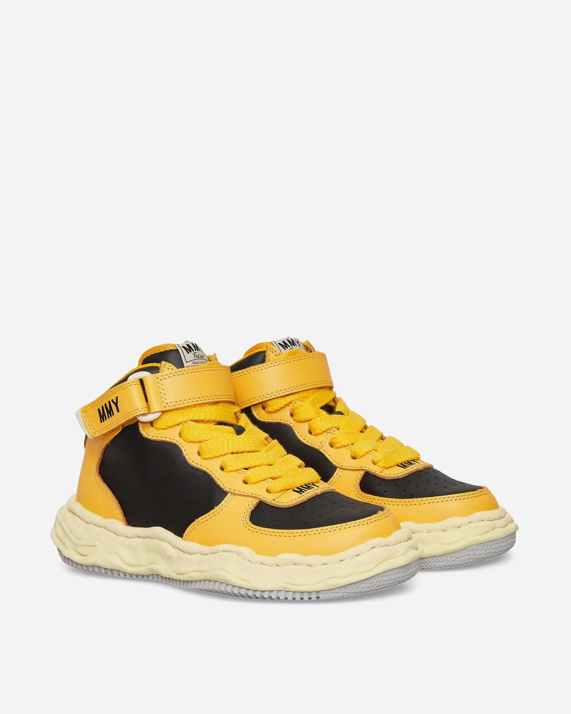 Wayne VL OG Sohlenleder High Sneakers Gelb