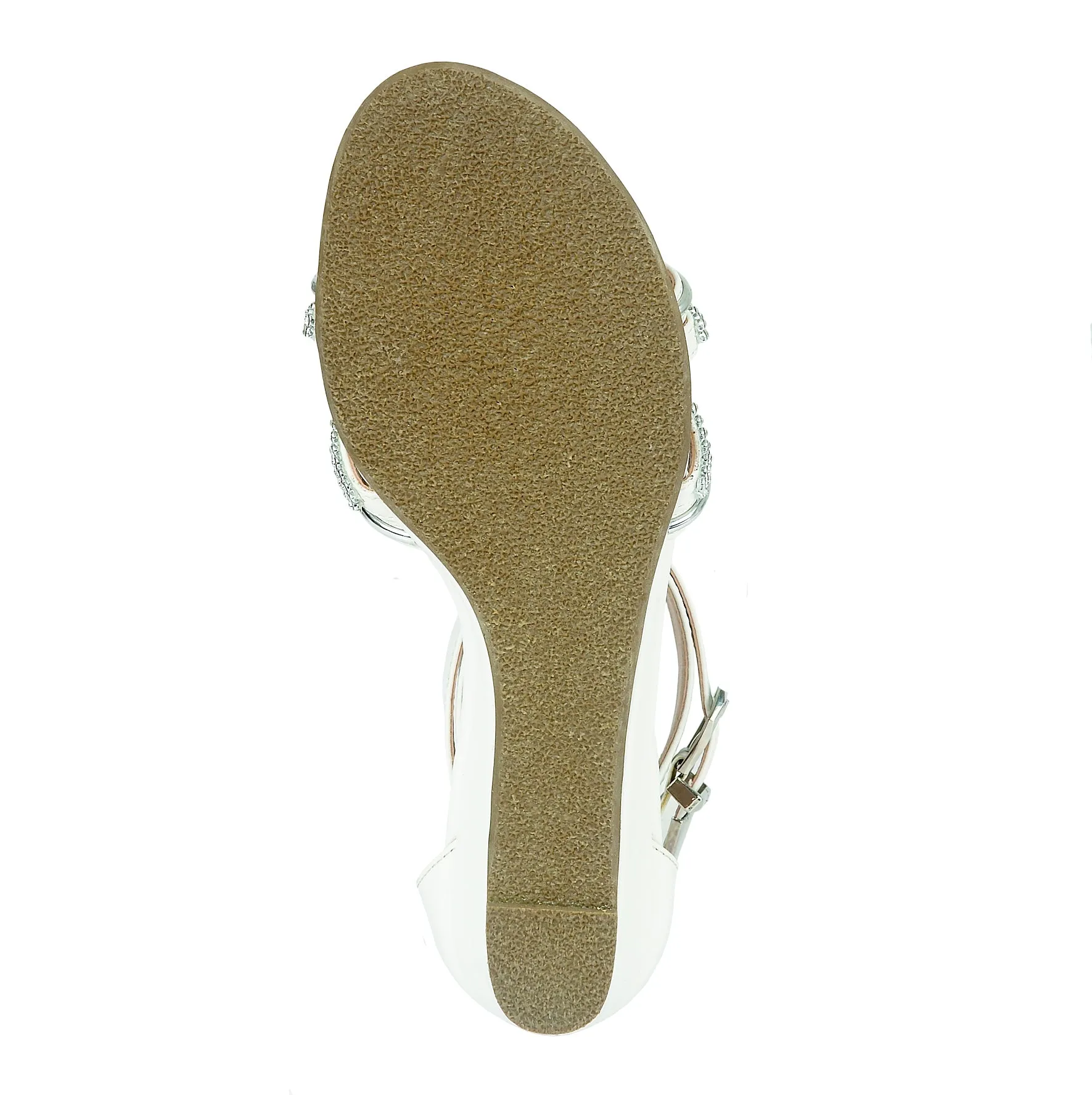 Weiße Flache Schuhe