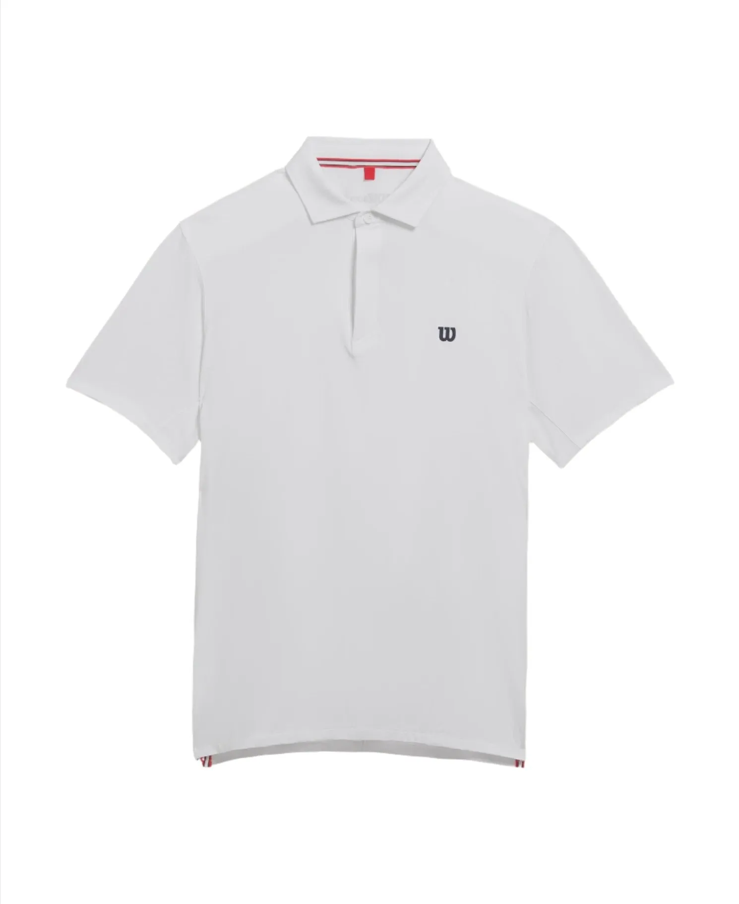 Wilson Herren League Polo - Leuchtendes Weiß Kleidung Wilson Herren