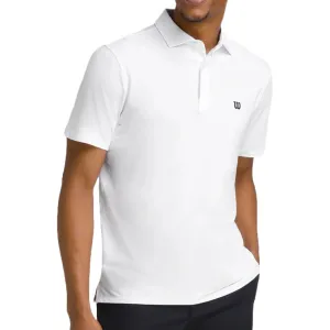 Wilson Herren League Polo - Leuchtendes Weiß Kleidung Wilson Herren