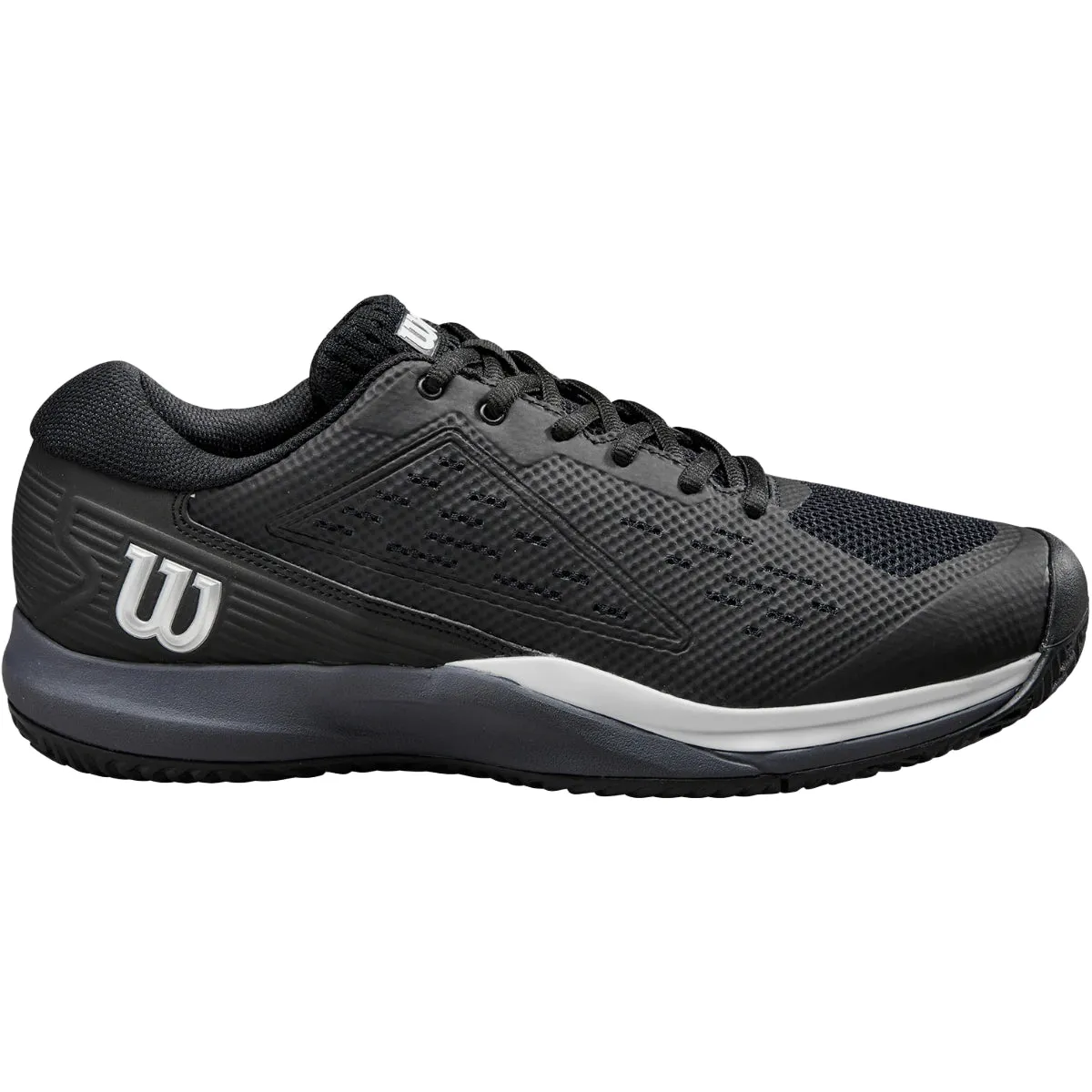 Wilson Herren Rush Pro Ace - Schwarze Schuhe Wilson Herren
