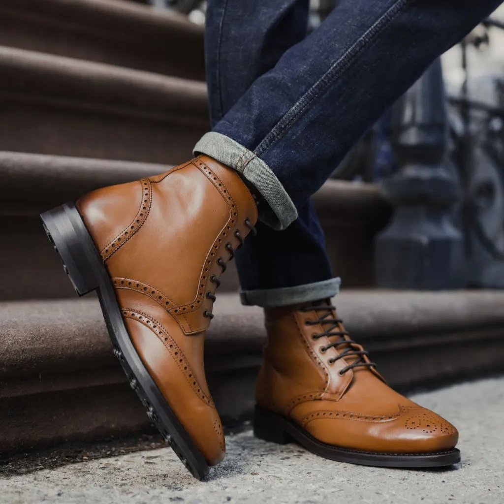 Wingtip | Britisches Braun