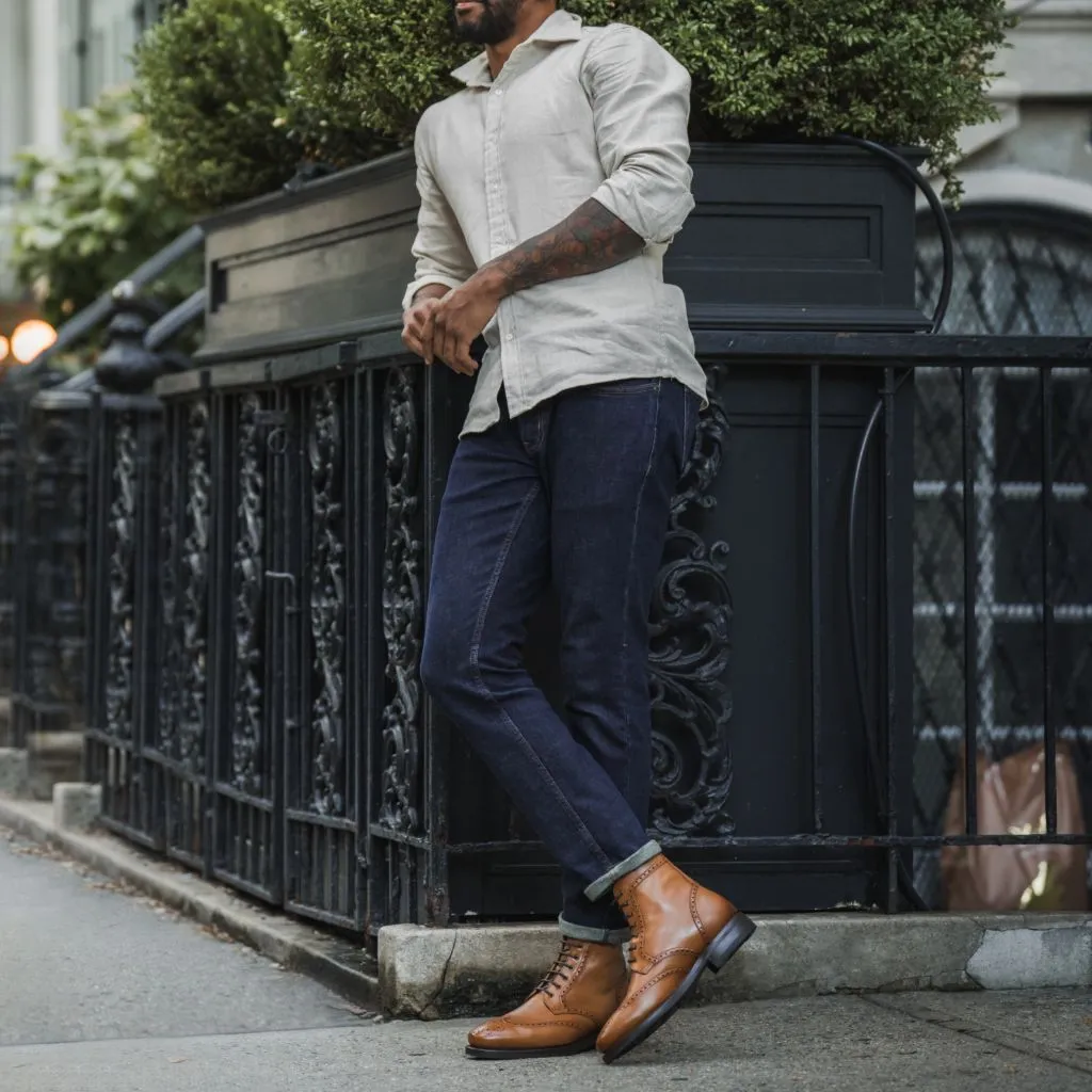 Wingtip | Britisches Braun