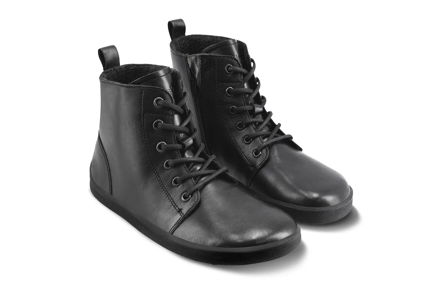 Winter Barfußstiefel Be Lenka Atlas - Komplett schwarze Schuhe_Be Lenka_Schuhe