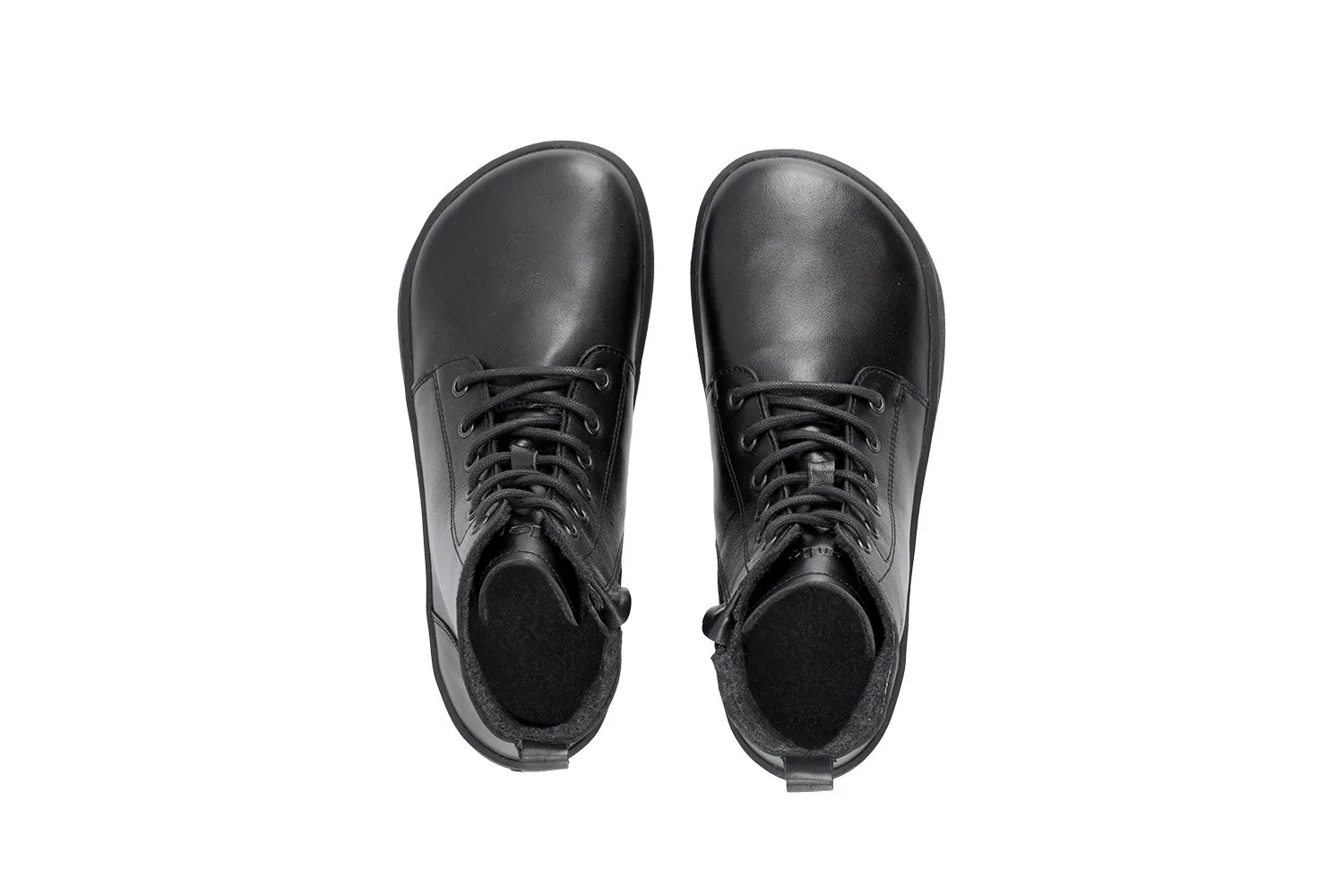 Winter Barfußstiefel Be Lenka Atlas - Komplett schwarze Schuhe_Be Lenka_Schuhe