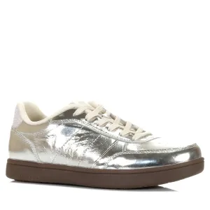 Woden Bjork Leder Silber