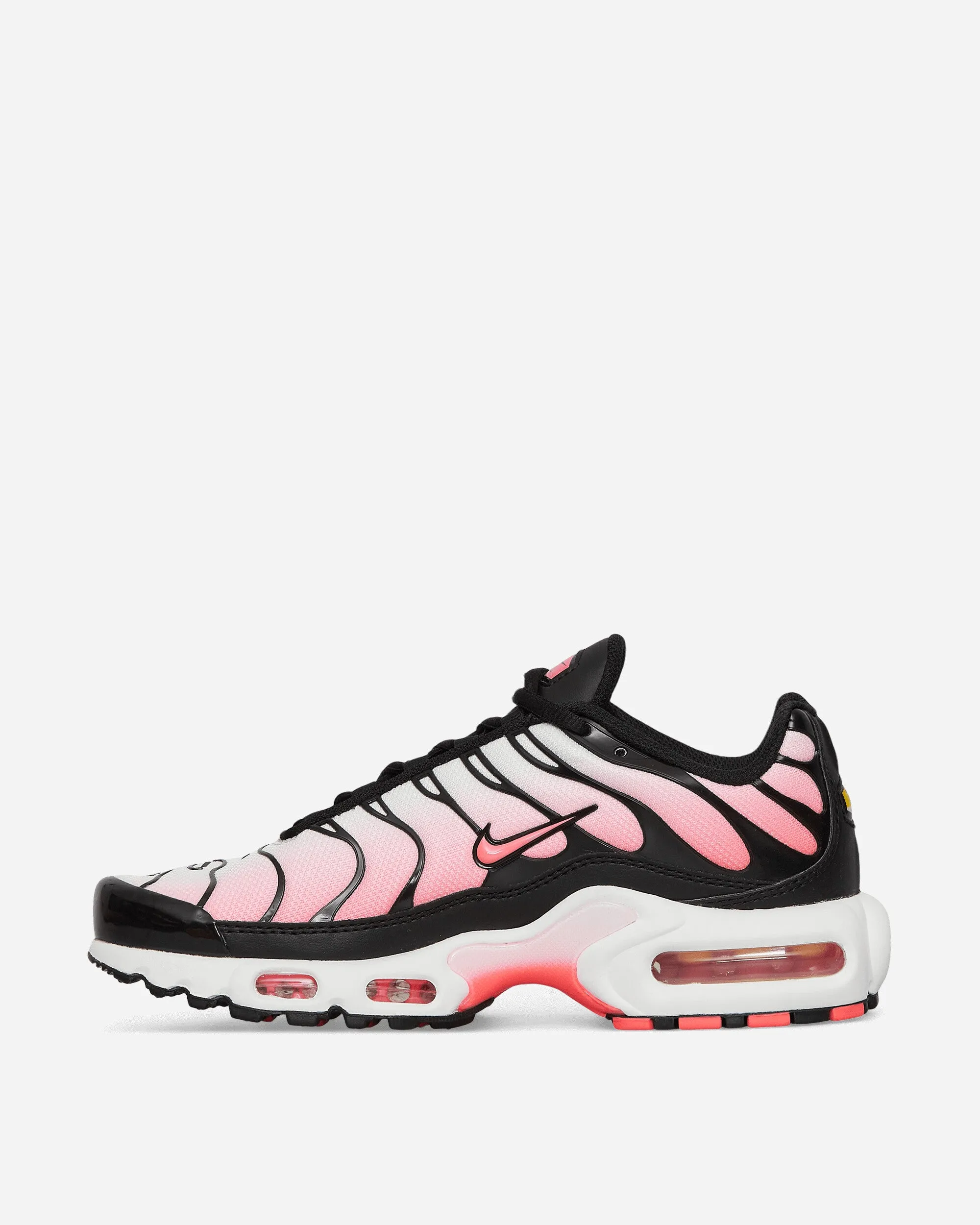 Damens Air Max Plus Sneakers Schwarz / Knallrosa