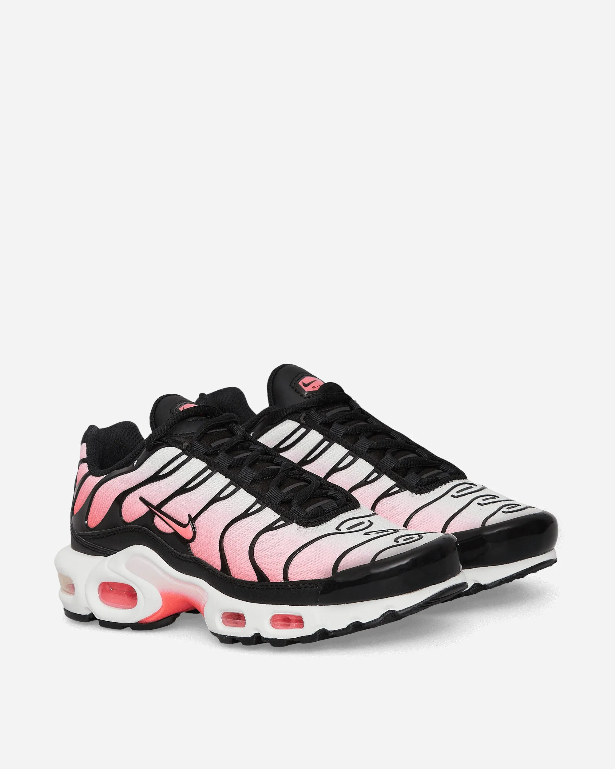 Damens Air Max Plus Sneakers Schwarz / Knallrosa