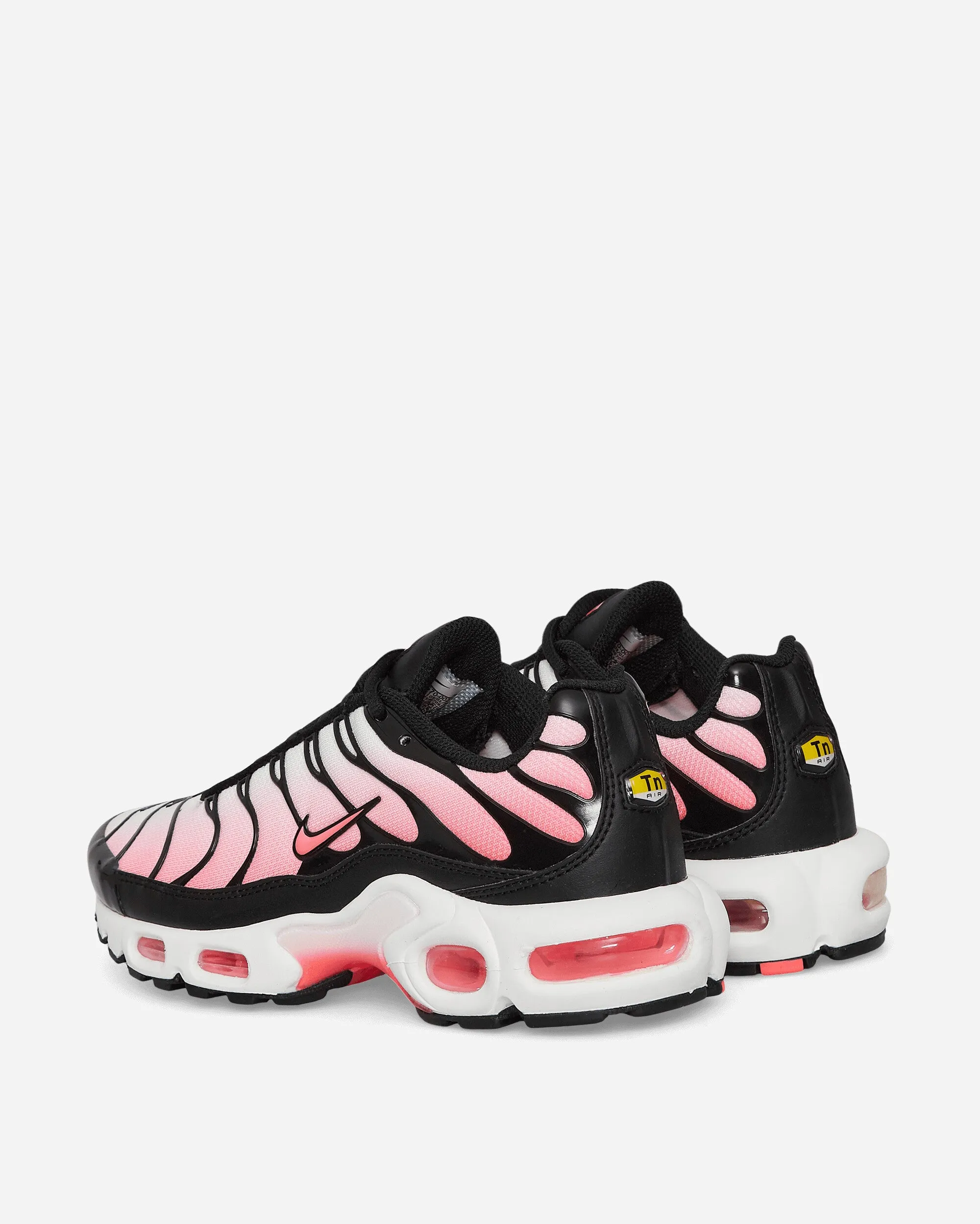 Damens Air Max Plus Sneakers Schwarz / Knallrosa