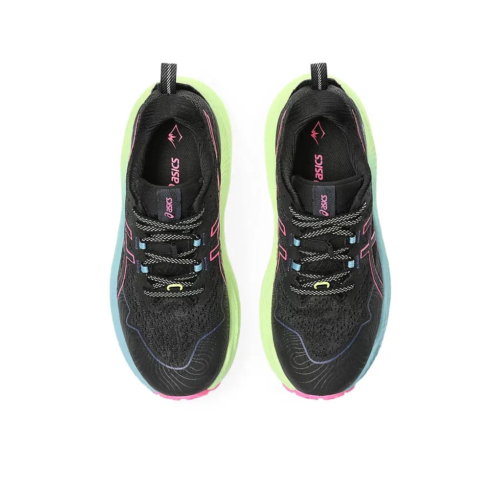 Asics Trabuco Max 2 Damen in Schwarz/Knallrosa