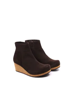 Damens Papillio Ebba Booties in geröstetem Braun, schmal
