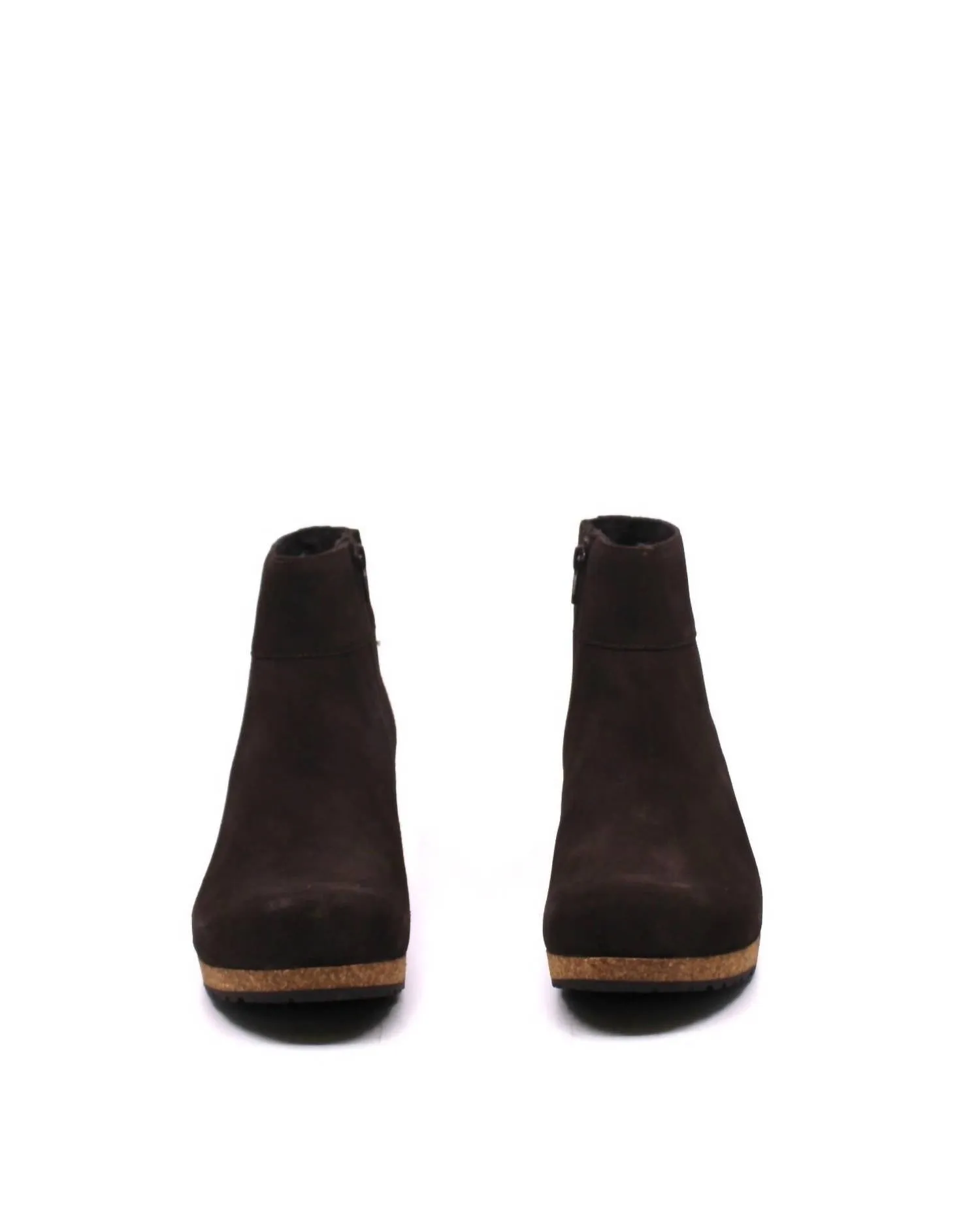 Damens Papillio Ebba Booties in geröstetem Braun, schmal