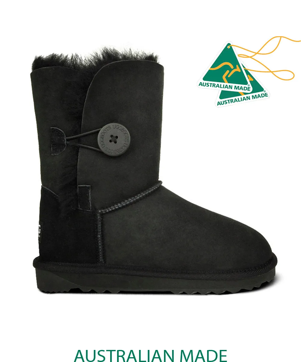Damen UGG Premium Short Button UGG Schuhe