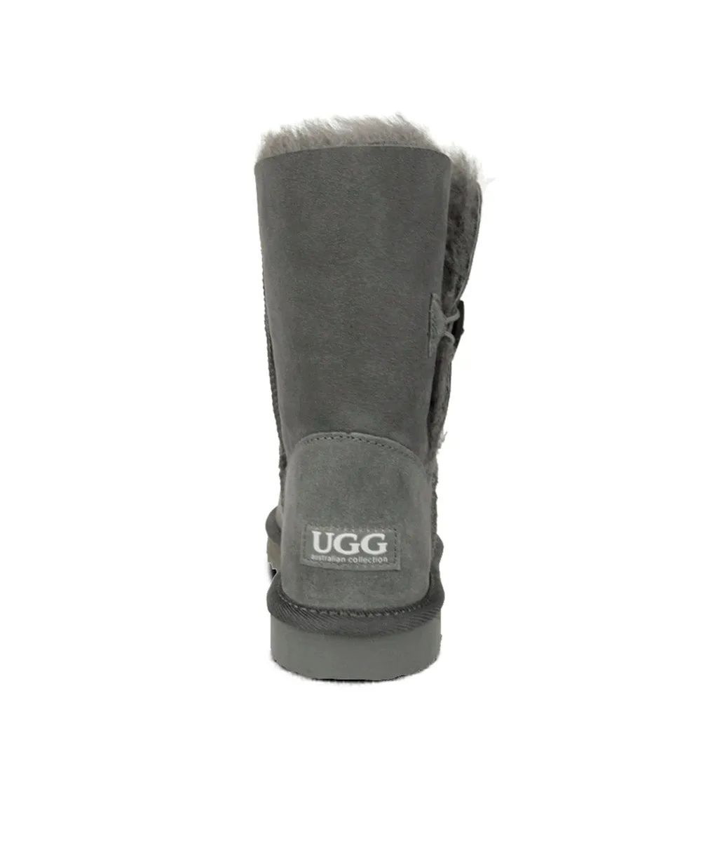 Damen UGG Premium Short Button UGG Schuhe