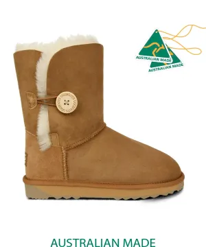 Damen UGG Premium Short Button UGG Schuhe