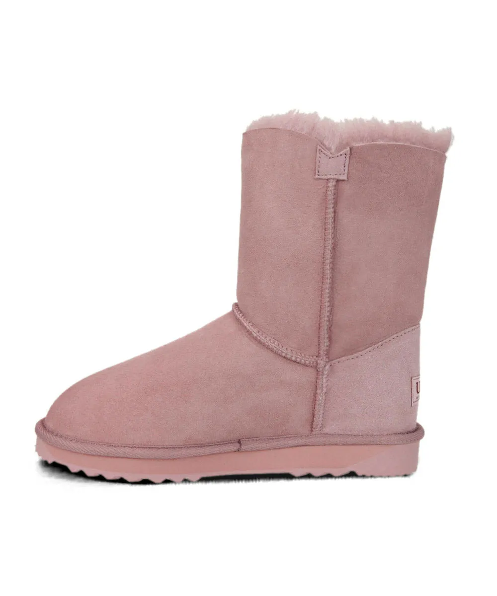 Damen UGG Premium Short Button UGG Schuhe