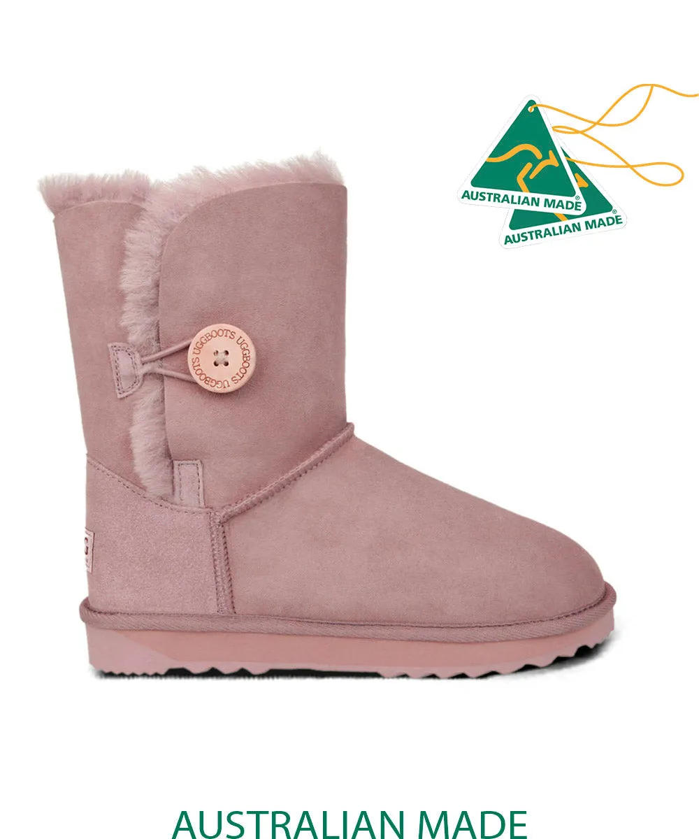 Damen UGG Premium Short Button UGG Schuhe