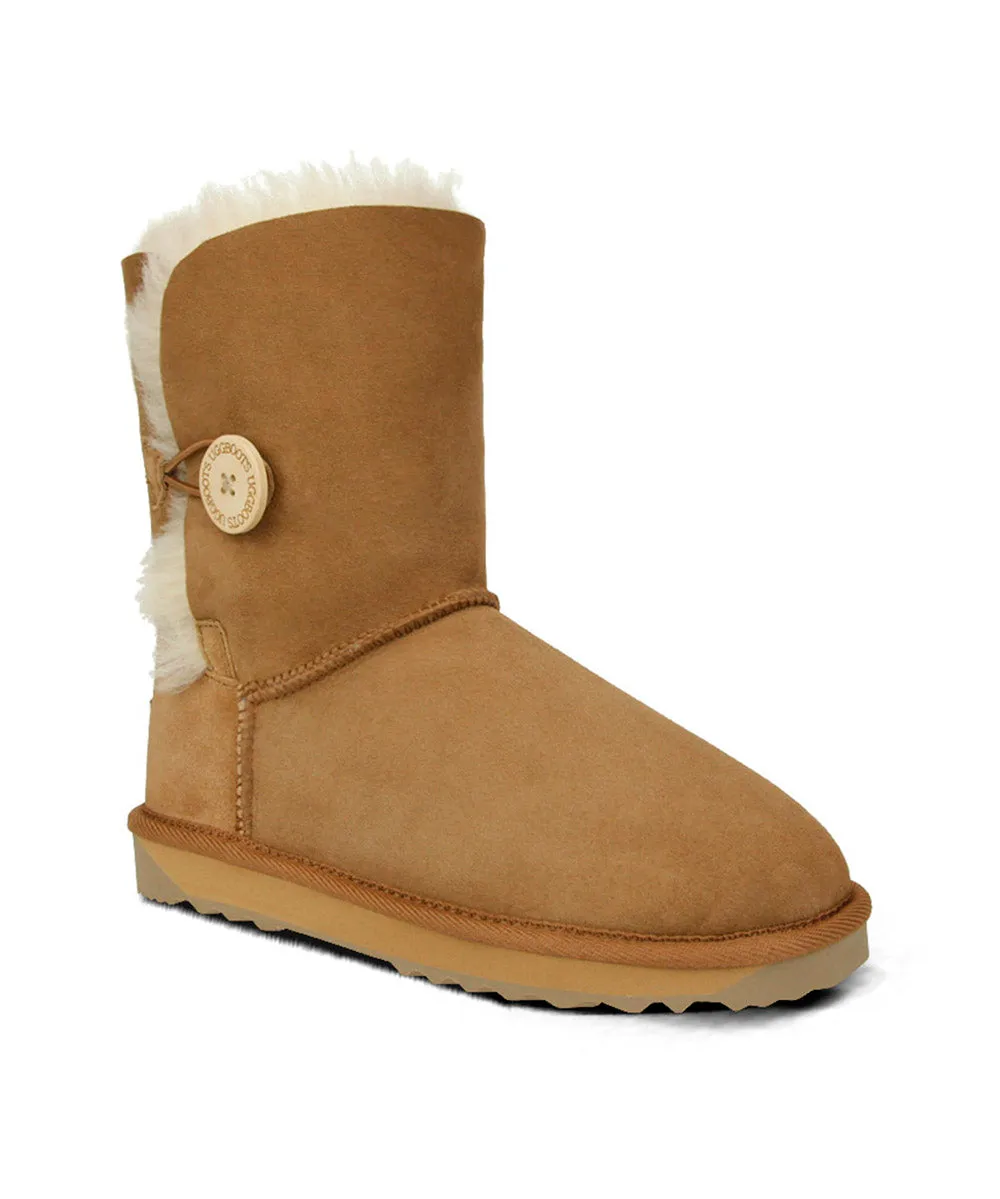 Damen UGG Premium Short Button UGG Schuhe