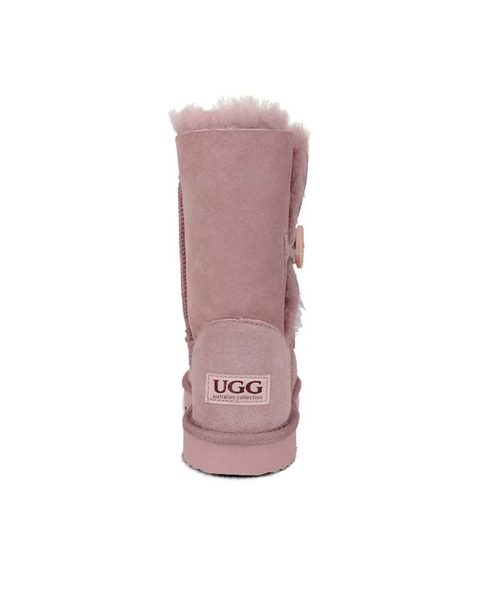 Damen UGG Premium Short Button UGG Schuhe