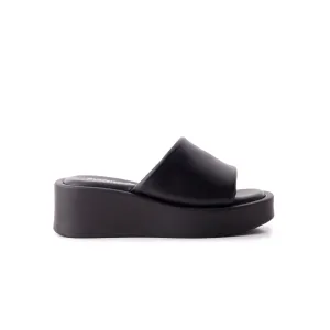 Yashi Schwarzes Leder